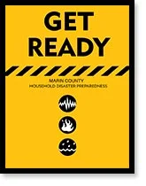 Publication cover: Get Ready Marin Disaster Manual.