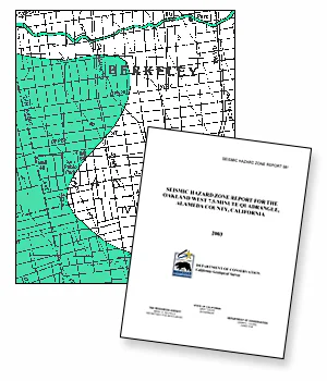 Bay Area Seismic Hazard Map and Report graphic